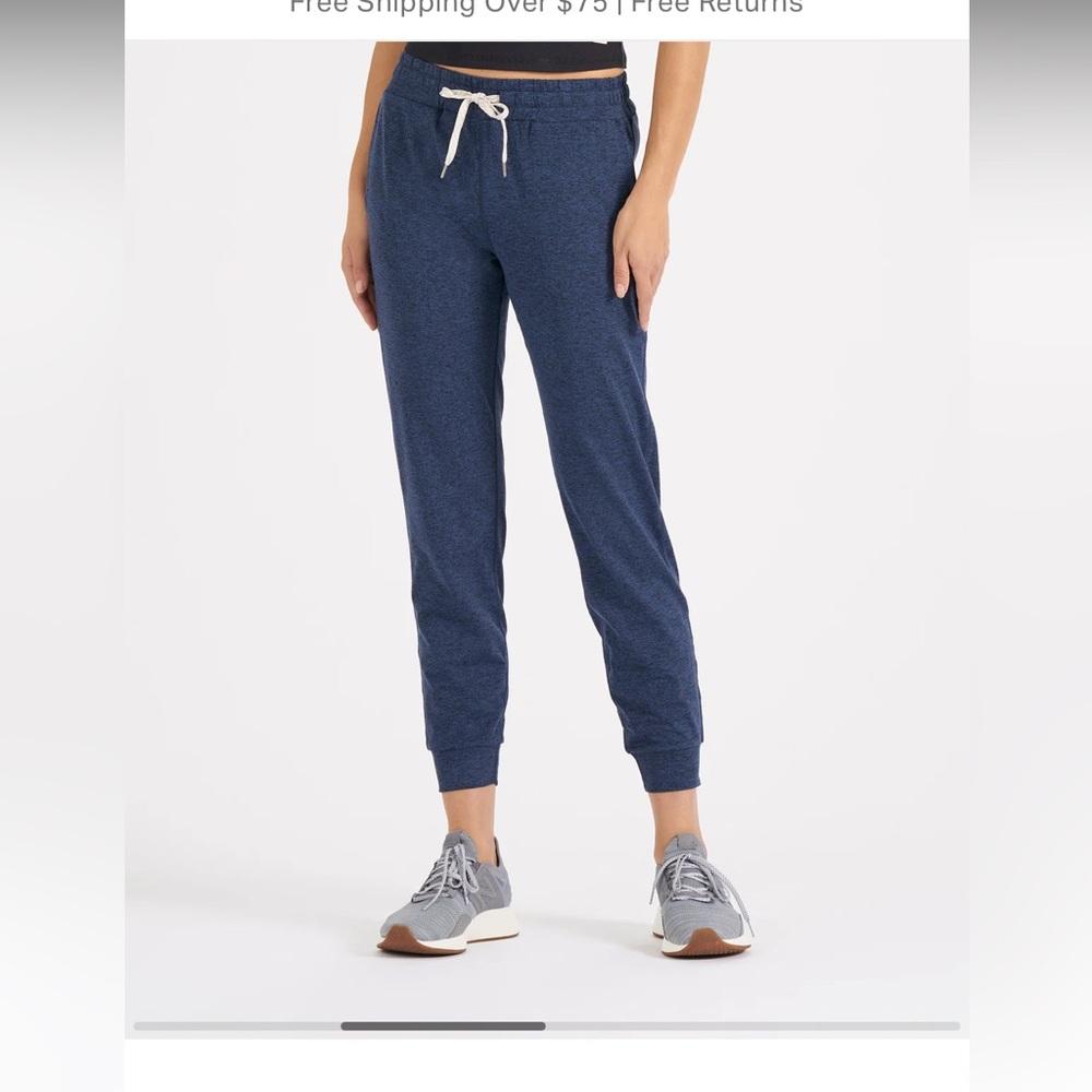 Vuori Performance Jogger - Long, Navy Heather, Size Small